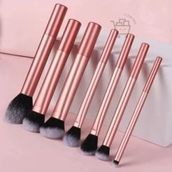 Kit 7 Pincéis de Maquiagem, Beleza, Maquiagem Profissional, Pincéis para Olhos, alta qualidade