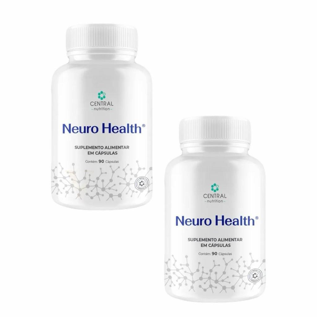 2x Neuro Health - 90 cápsulas - Central Nutrition