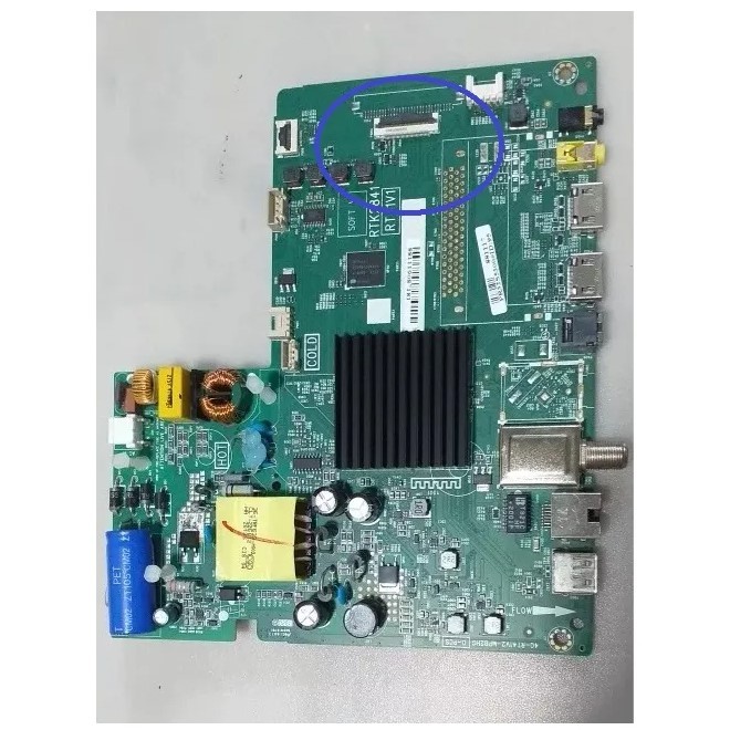 Placa Principal Tv Tcl 32s6500s Id 092 FlAt Pequeno