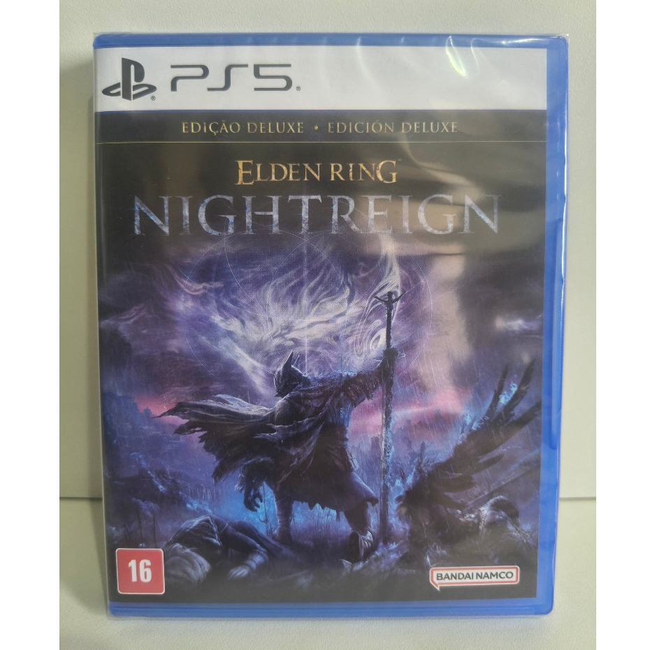 Jogo PS5 Elden Ring Nightreign Edition Deluxe Original Mídia Física Lacrado Fábrica Versão BR