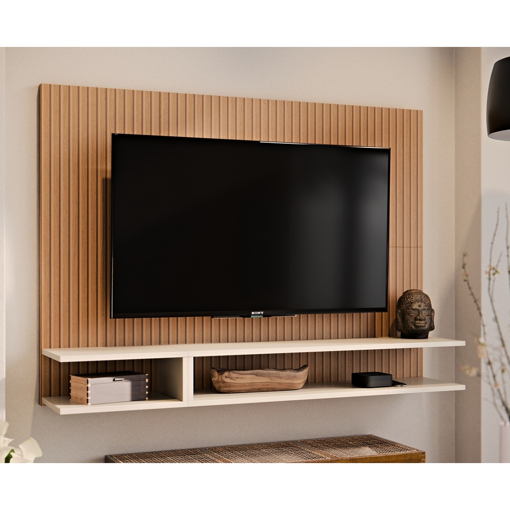 Painel Pra Tv Até 50 Polegadas Smart Plus Milão - Varias Cores-