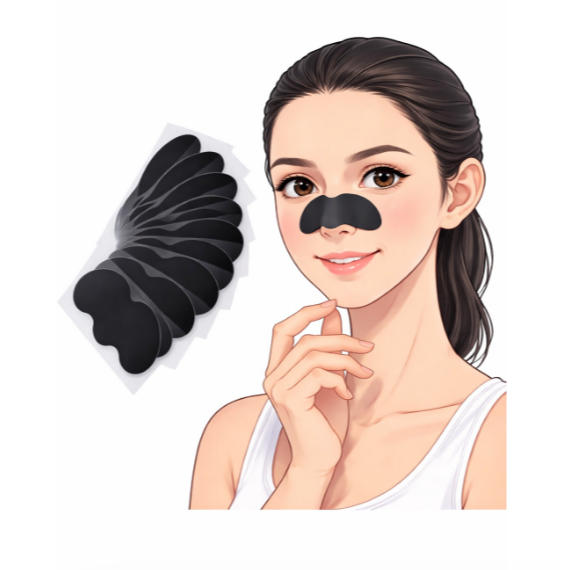 10/20/30/50 Pçs Pasta De Limpeza Profunda Carvão De Bambu Cravo Ponto Nasal Tira Filamentos Sebáceos em Oferta na Shopee