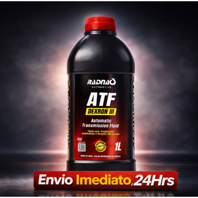Óleo Fluido para Direção Hidraulica e Transmissão Automatica ATF Dexron III 1 lt Radnaq