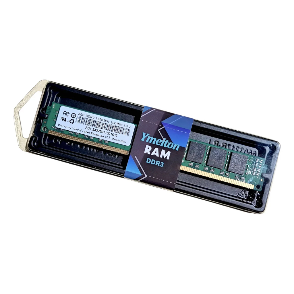 Ymeiton Memória RAM DDR3 8GB 1600MHZ para PC (Produzido pela CeaMere)