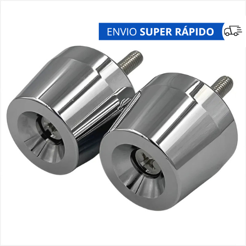Par Peso Pesinho De Guidao Guidon Modelo Pcx Universal Honda Cg 125 150 160 Cromado