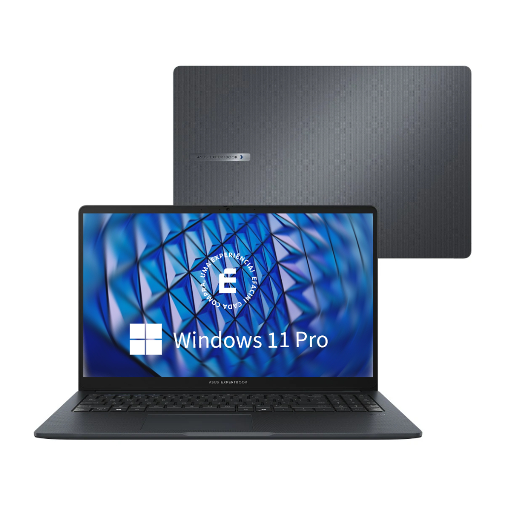 Notebook Asus B1 ExpertBook Intel Core i7 13th DDR5 SSD Nvme Tela 15,6” Windows 11 Pro