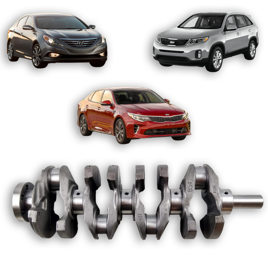 Eixo Virabrequim Sonata Sorento Optima 2.4 16v Std G4ke