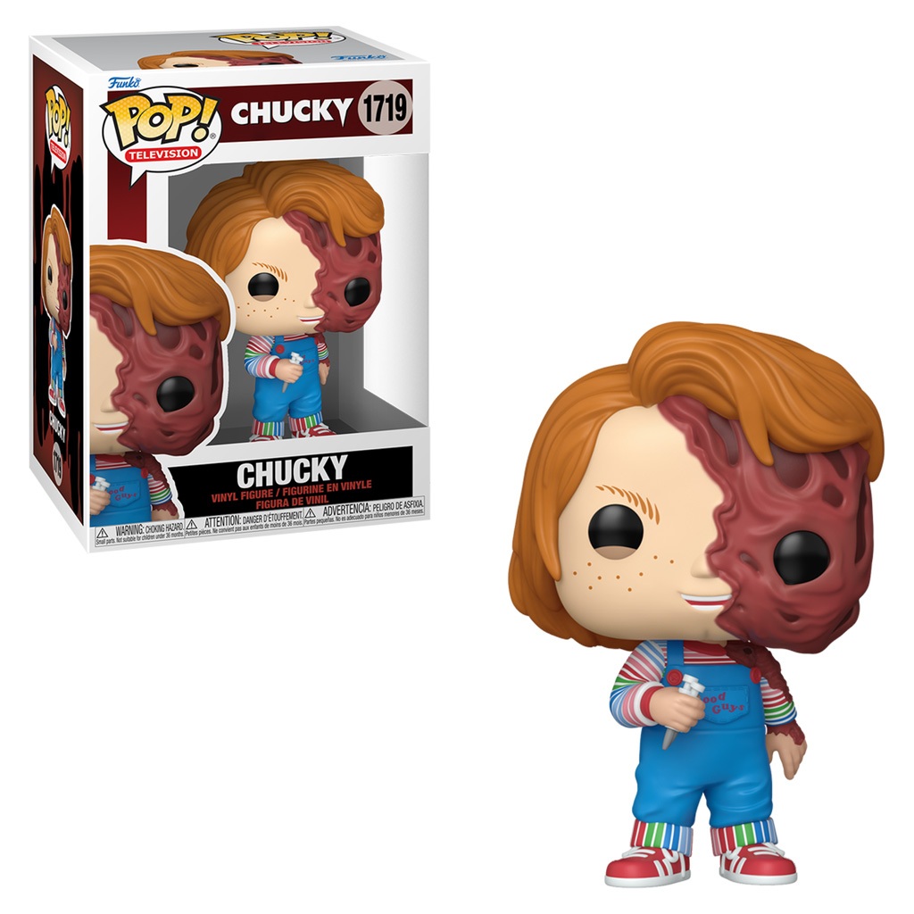 FUNKO POP  CHUCKY MELTED FACE 1719 NOVO ORIGINAL