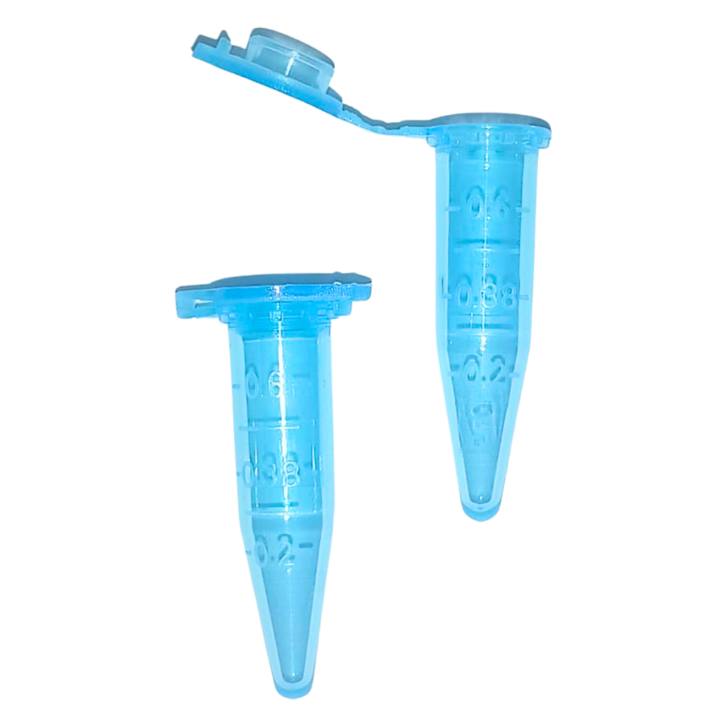 Microtubo Pino 0,6ml Graduação Interna 0,38ml Pacote Com 1000 Unidades