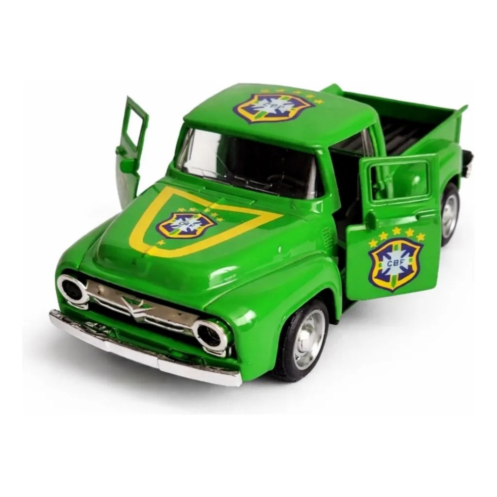 Carrinho Miniatura Chevrolet 1950 Metal Fricção Brinquedo Carro Antigo
