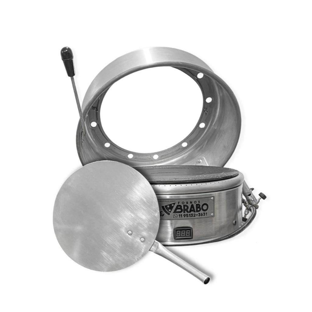 Kit Brabo Essencial- Forno compacto Brabo + Pá de alumínio 35cm
