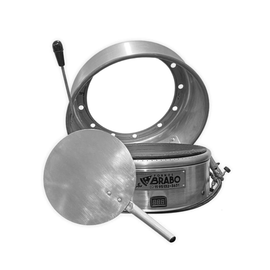 Kit Brabo Essencial- Forno compacto Brabo + Pá de alumínio 35cm — imagem 2 de 2