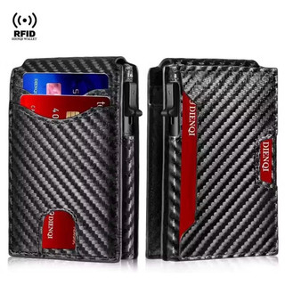 Carteira Porta-Cartões Masculina 2 em 1 com Proteção (GF STUFF)