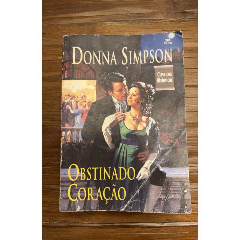Livro Obstinado coração - Donna Simpson
