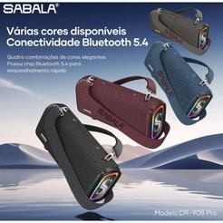 CAIXA DE SOM SABALA DR-908