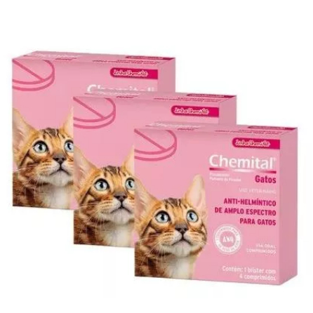 KIT C/3 UND CHEMITAL GATOS 4 CPRS - CHEMITEC USO VET