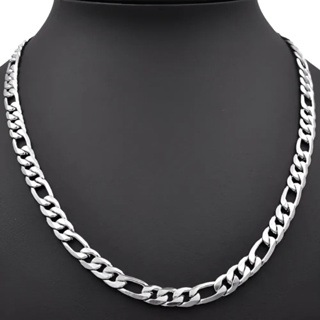 Colar Corrente Masculina Grossa 3x1 Aço Inox Cirúrgico Legítimo Prata Original em Oferta na Shopee