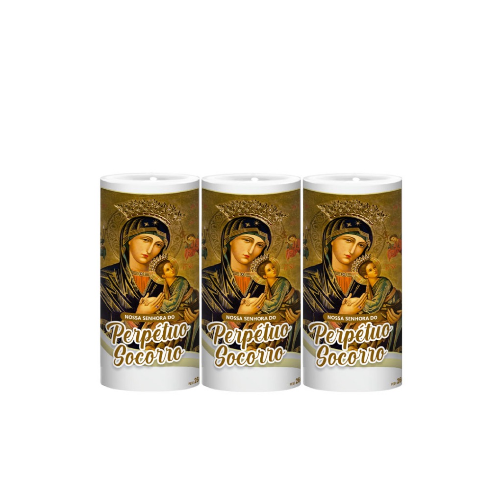 Kit de Vela 7 dias - Nossa Senhora do Perpétuo Socorro