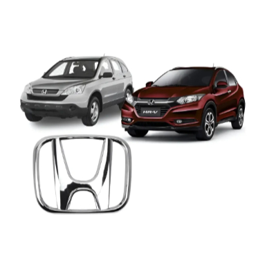 Emblema Dianteiro Grade Honda Hrv Hr-v 2015 2016 2017 2018  11,5 X 11 CM
