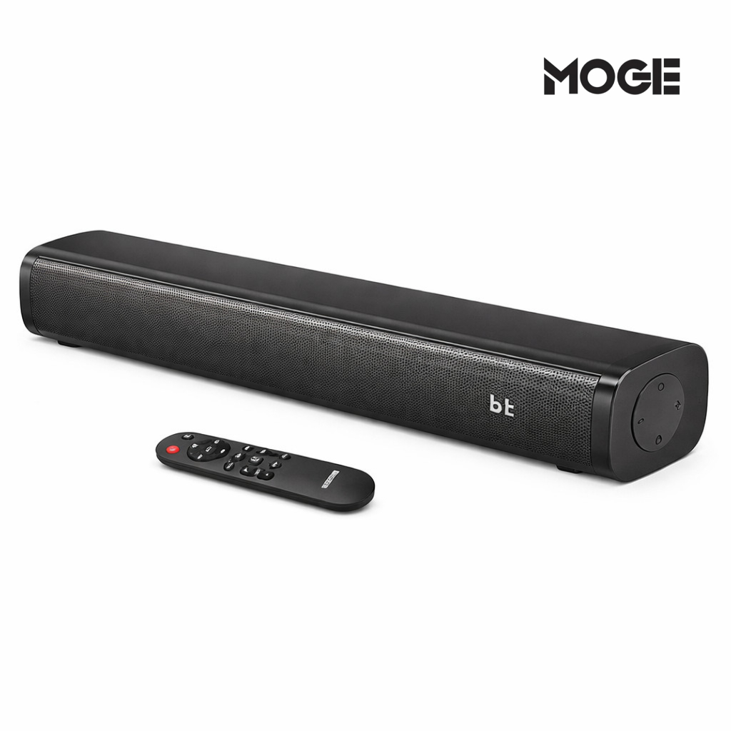 Soundbar Bluetooth 5.3 2.1 Canais | Controle Remoto | Óptico AUX USB | TV Cinema em Casa