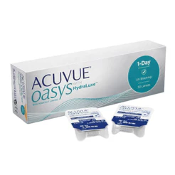 Lente de Contato 1-Day Acuvue Oasys HydraLuxe Descarte Diário Caixa 30 Lentes Miopia e Hipermetropia
