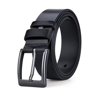 Cinto Masculino Couro Sintético 3,5cm Liso Sem Costura Social Casual Resistente Premium