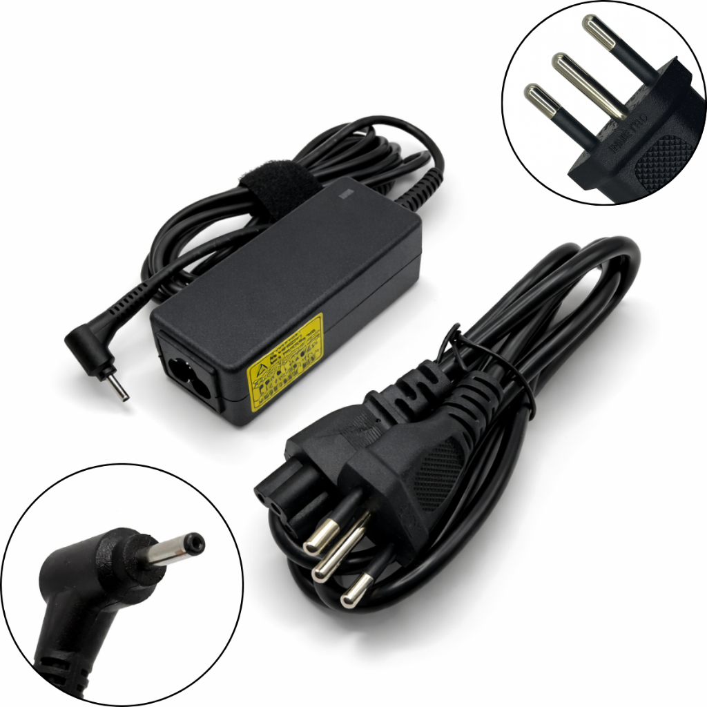 Fonte Carregador Para Netbook Asus 19v 2.1a 40w - Plug 2.5 x 0.7 MM