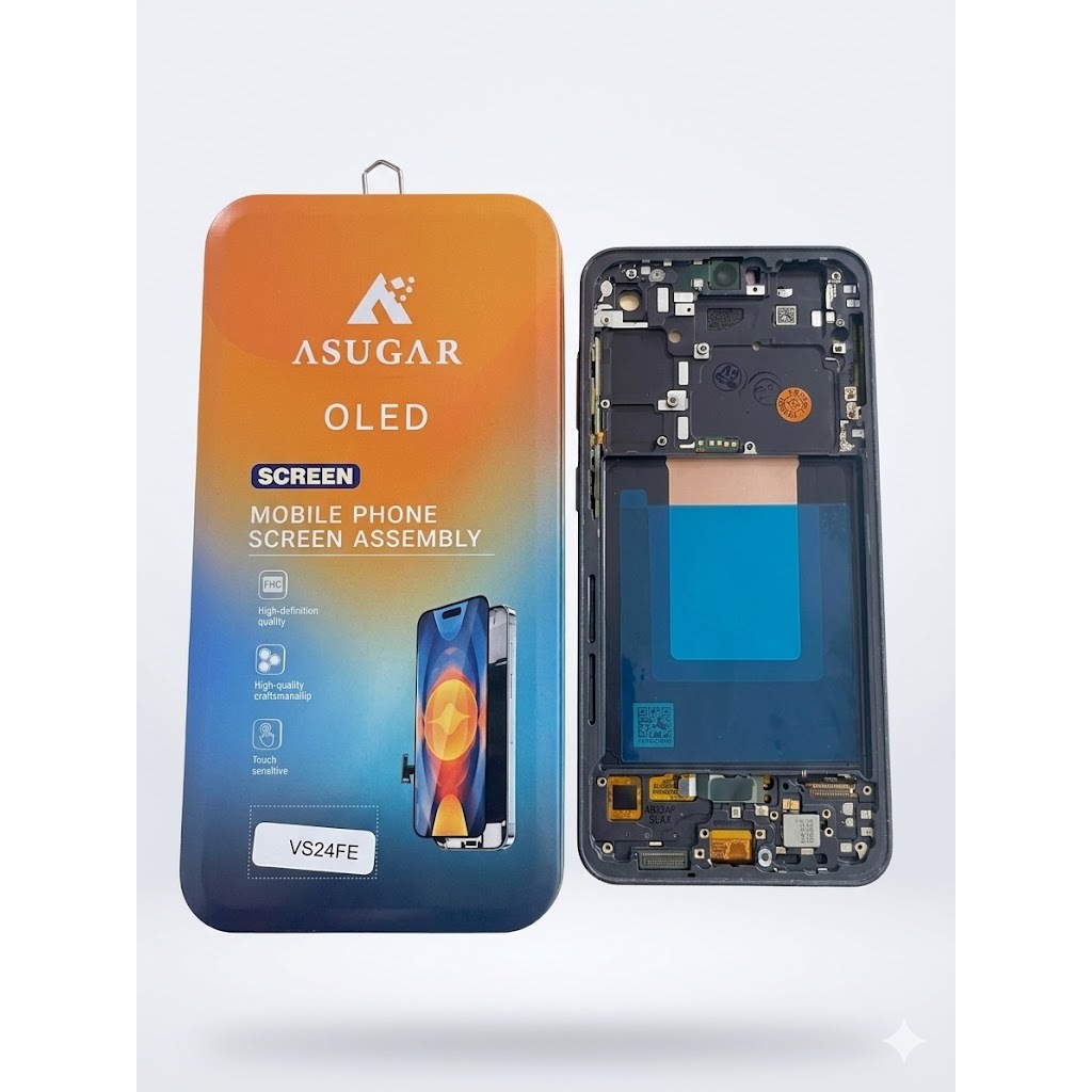 🔥 Tela Frontal Display Para Samsung S24 FE 5G OLED Com Aro Asugar 🔥📱- Premium | Envio Já 🚀 em Oferta na Shopee