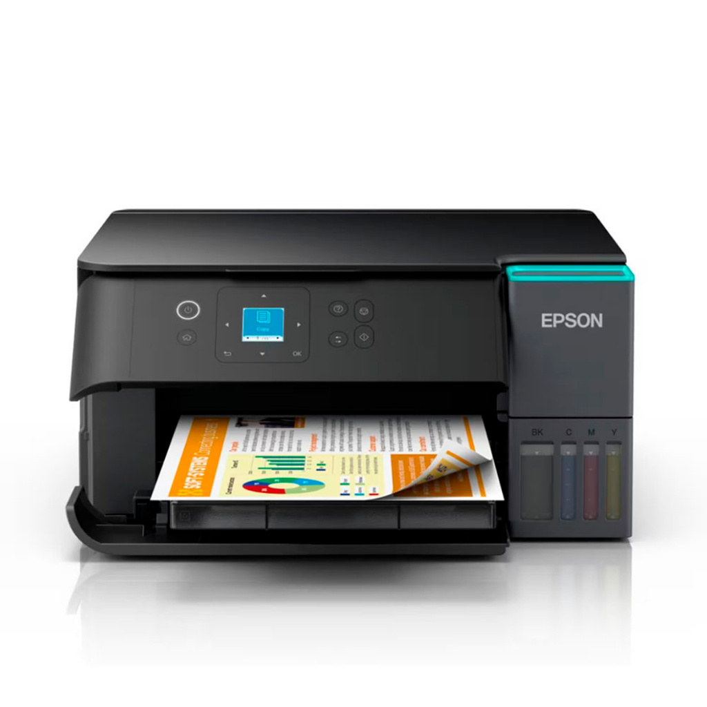 Impressora Multifuncional Epson EcoTank L4360 Wi-Fi Tanque de Tinta Colorida USB