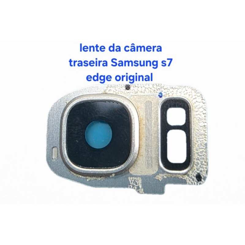 Lente Câmera Traseira Compatível S7 Edge G935 Vidro Proteção