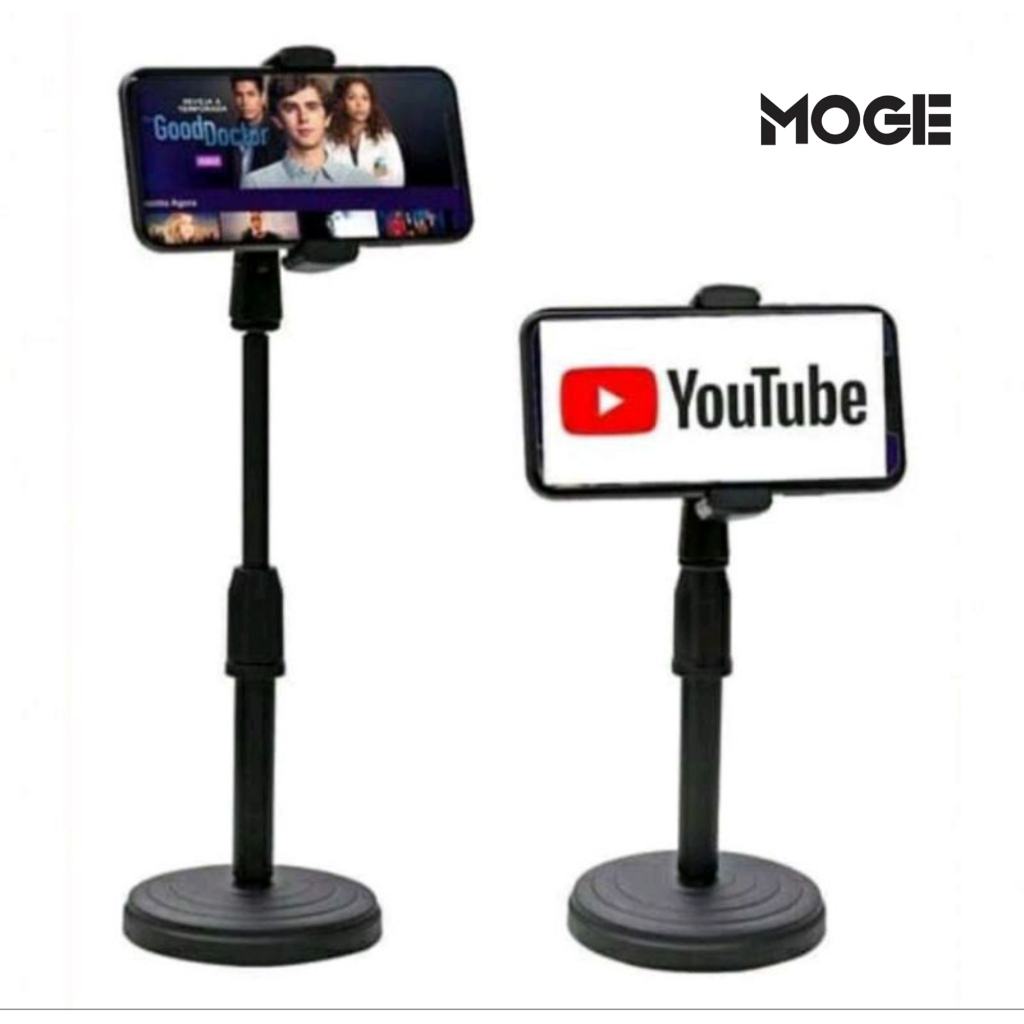 Suporte Celular Tripé Articulado 360º | Altura Ajustável | Base Estável | Multifuncional