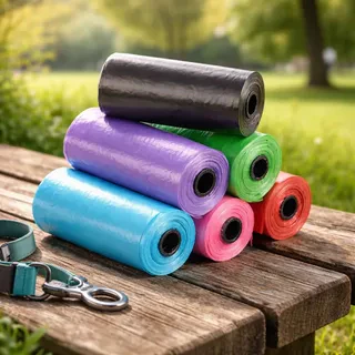 Refil para Sacolas Biodegradáveis de Coco 300 Pcs Prático Pet — foto 6