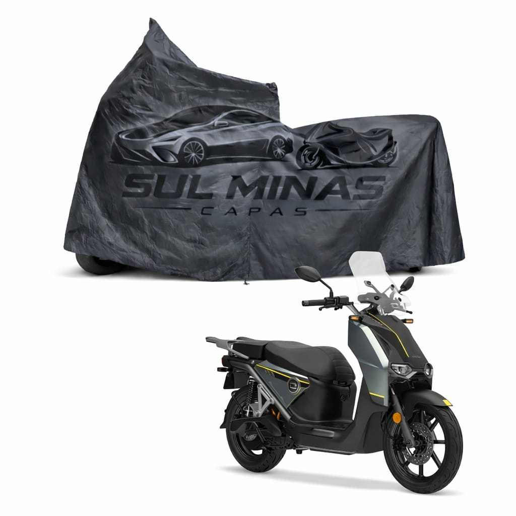 Capa Couro Protetora Impermeável Scooter Super Soco Cpx