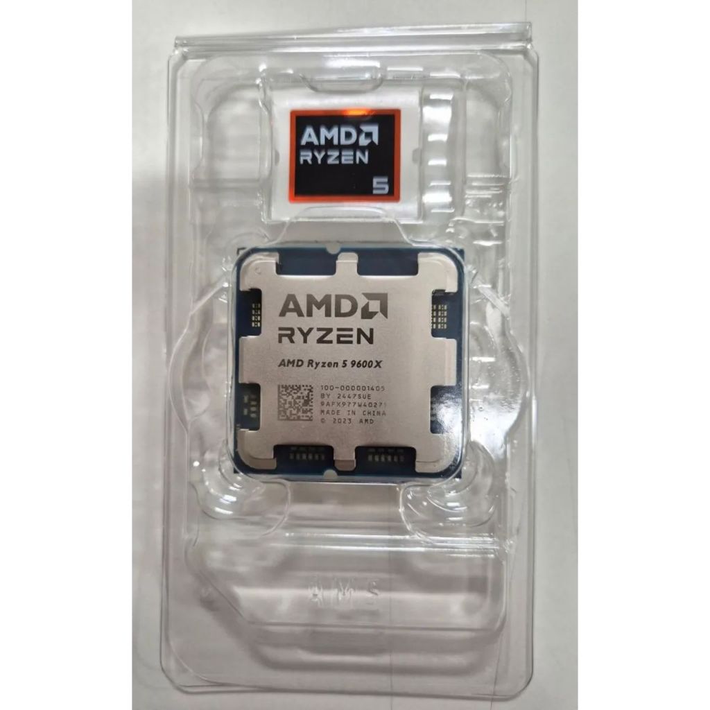 Processador AMD Ryzen 5 9600X, 3.9GHz (5.4GHz Turbo), 6-Cores 12-Threads, AM5, Sem Cooler - Blister