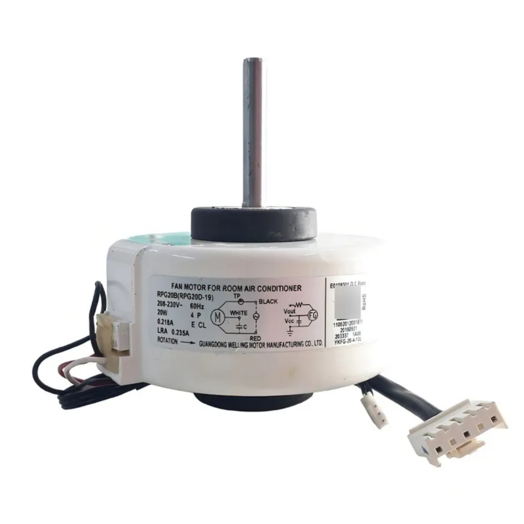 Motor Ventilador Evaporadora York Midea 12.000 BTU 20W