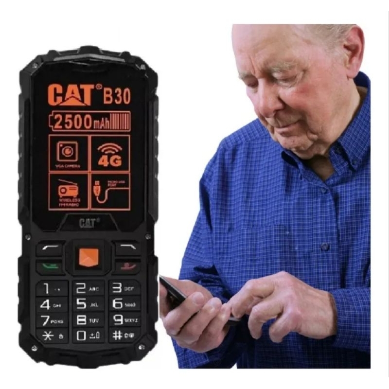 Celular Caterpillar B30 4G Tela 2.4