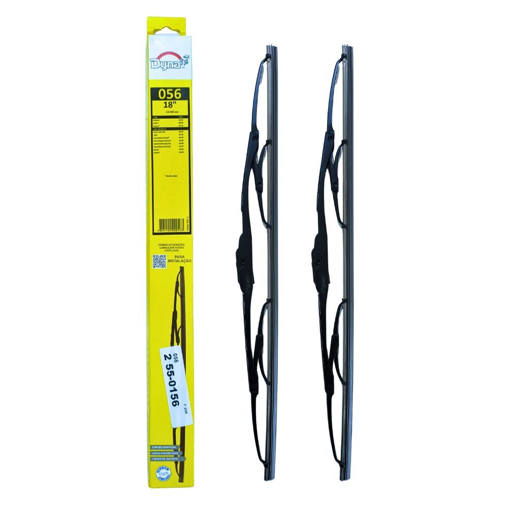 Par Palheta Limpador Para-brisa Dianteiro 18" BMW Astra Celta Classic Corsa Escort Ranger Renault