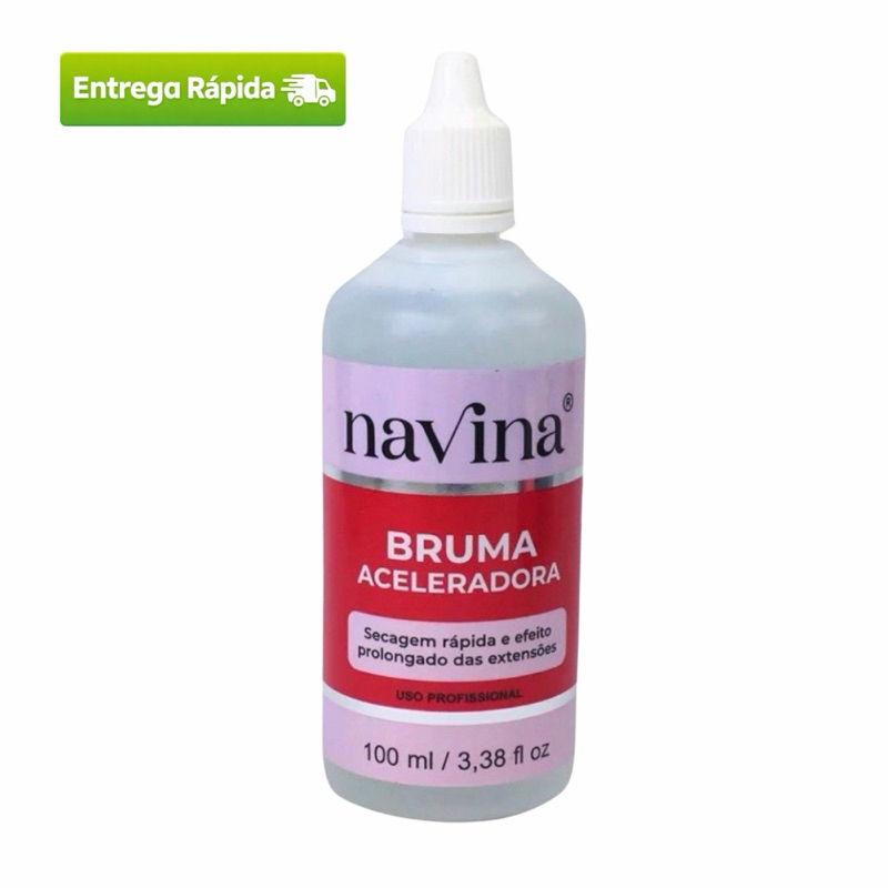 Bruma Aceleradora Navina 100ml Acelerador Extensão de Cílios em Oferta na Shopee
