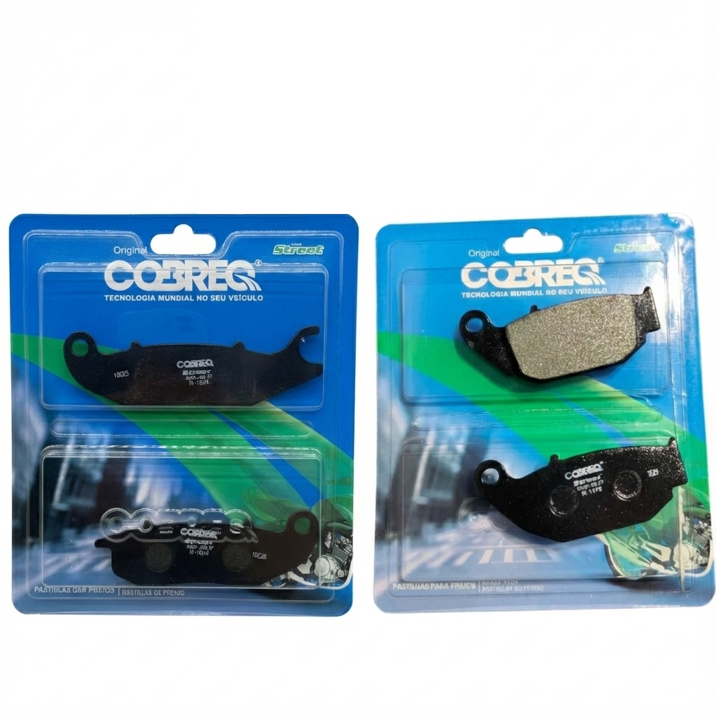 KIT PASTILHA FREIO DIANTEIRA / TRASEIRA PARA HONDA CB300F TWISTER ABS 2024-2026 em Oferta na Shopee
