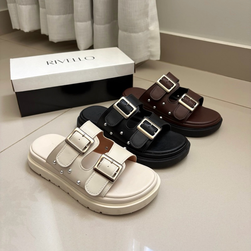 Papete Birken Feminina Plataforma Conforto Premium Ajustável Fivela Metal Tendência 2026 Rivello em Oferta na Shopee