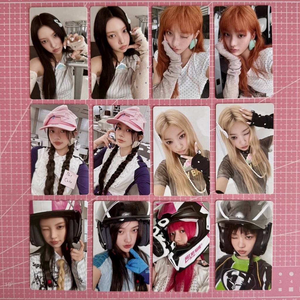 not cute anymore illit photocard oficial kpop