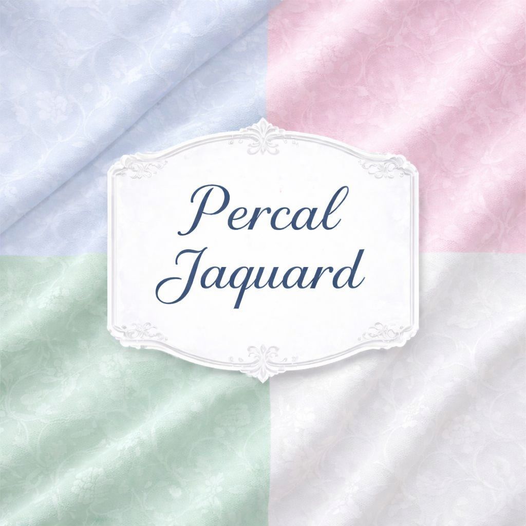 2 Metros De Tecido Percal Jacquard ( 2m x 2,55m) Várias Cores e o Melhor Preço!!!