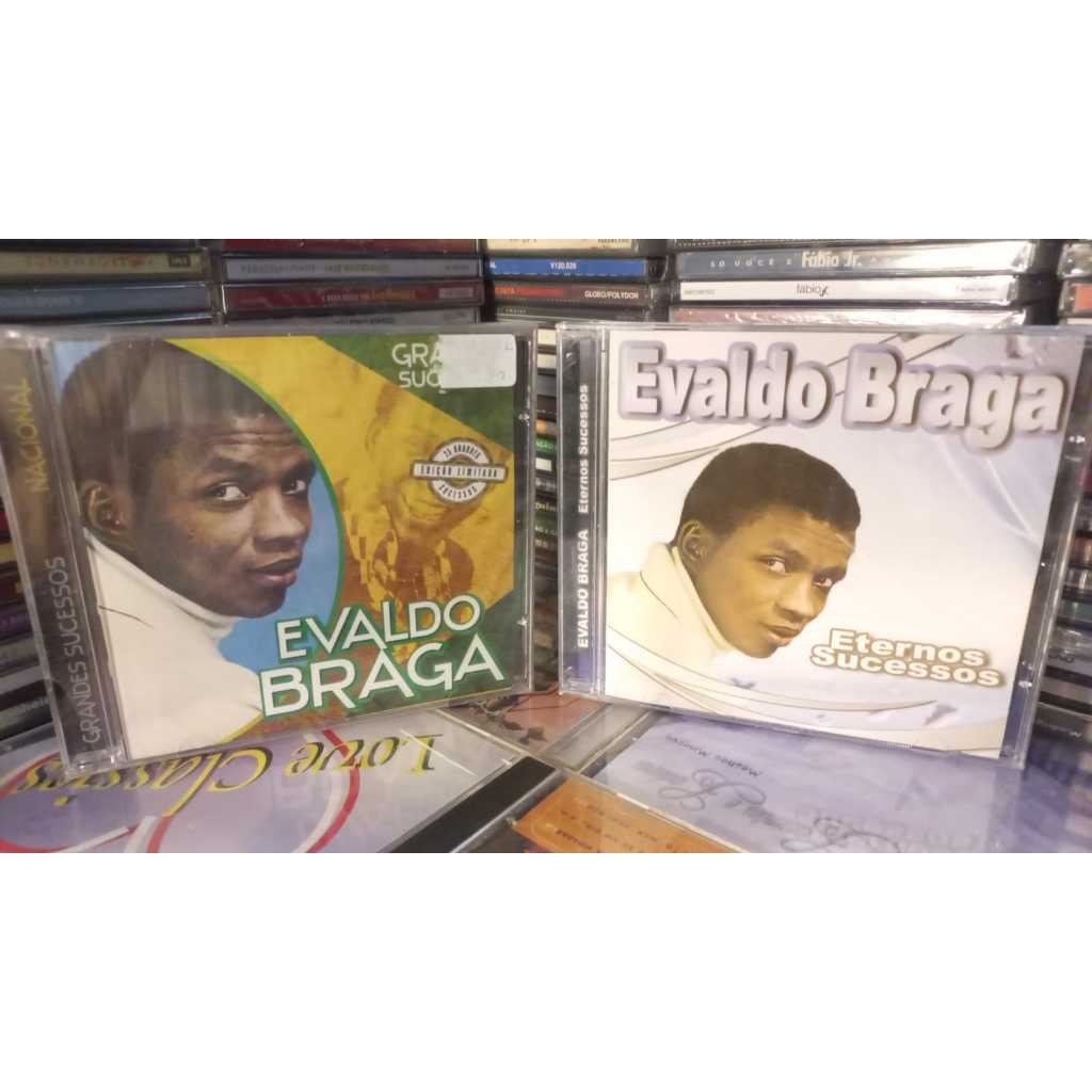 Cd Evaldo Braga - Grandes Sucessos ( Lacrado) - Eternos sucessos ( Novo)