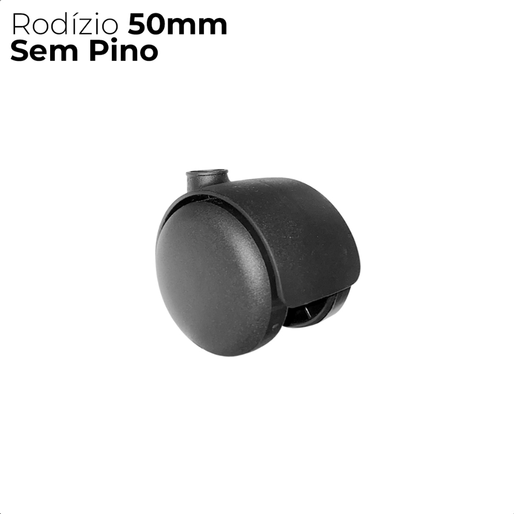 Rodizio P/ Cadeira Escritório Mocho Clinica S/ Pino