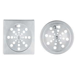 Ralo Tampa Grelha 9.4x9.4 ,10 x 10 e 15x15 INOX Quadrada Redondo Abre e Fecha Aço Inox Ro…