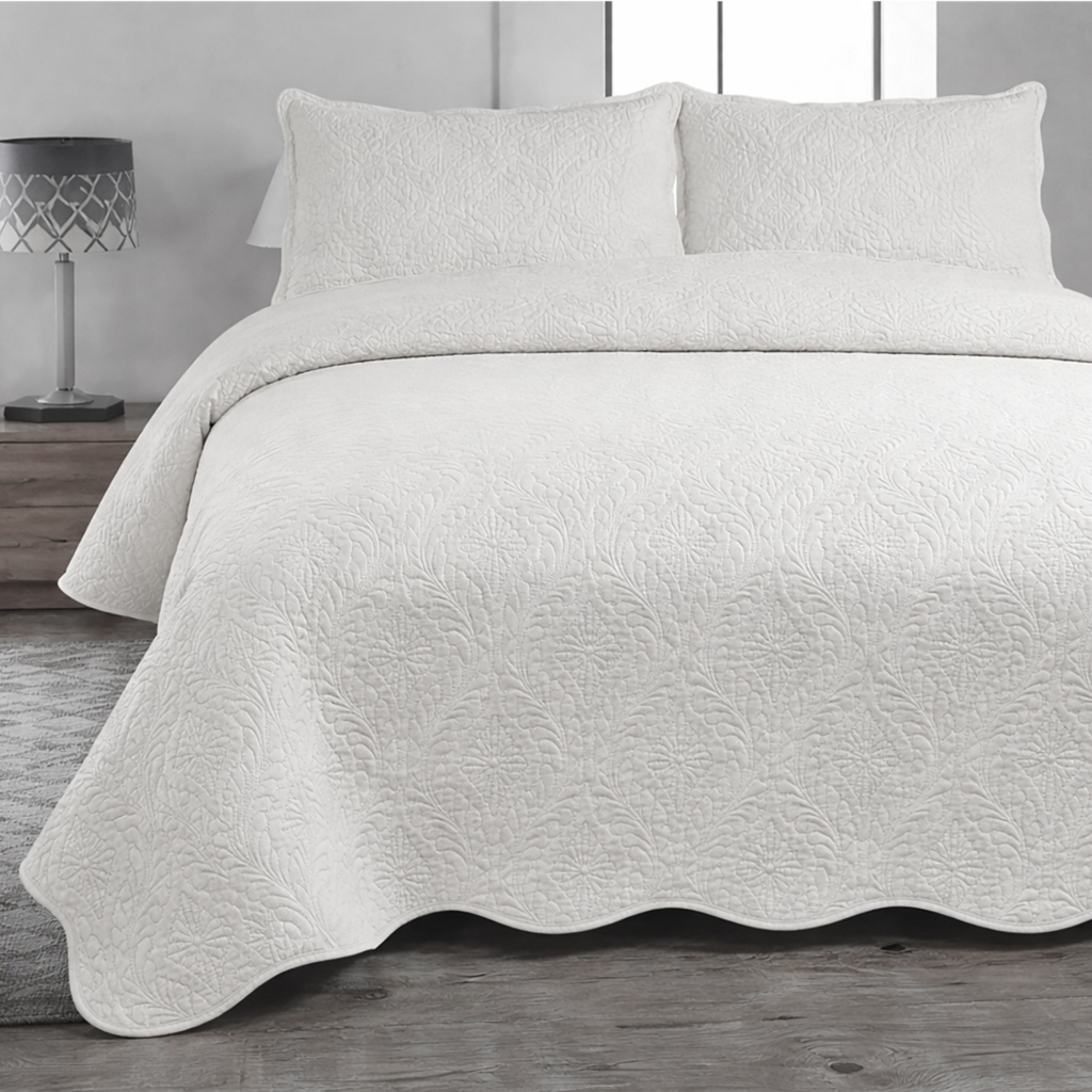 Cobre Leito Kit Colcha King Size 260x280cm 3pç Dupla Face 150 Fios Matelado Jogo De Cama Cobre-leito Porta Travesseiros