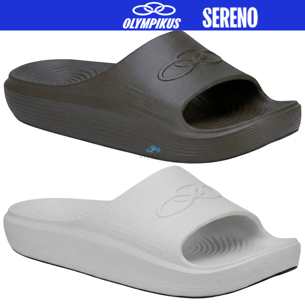 Chinelo Olympikus Sereno Masculino Slide Nuvem Co Orto