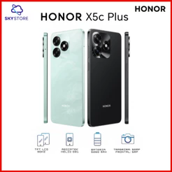 Honor X5c Plus 4G, Câmera 50MP, Versão Global, Bateria 5620mAh, 256GB Armazenamento 4GB RAM,
