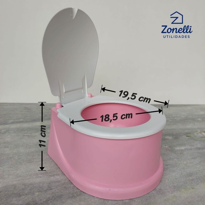 Troninho Penico Assento Piniquinho Privadinha Infantil Desfralde