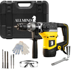 Martelete Profissional 2400W SDS Plus Perfurador e Rompedor Alta Performance
